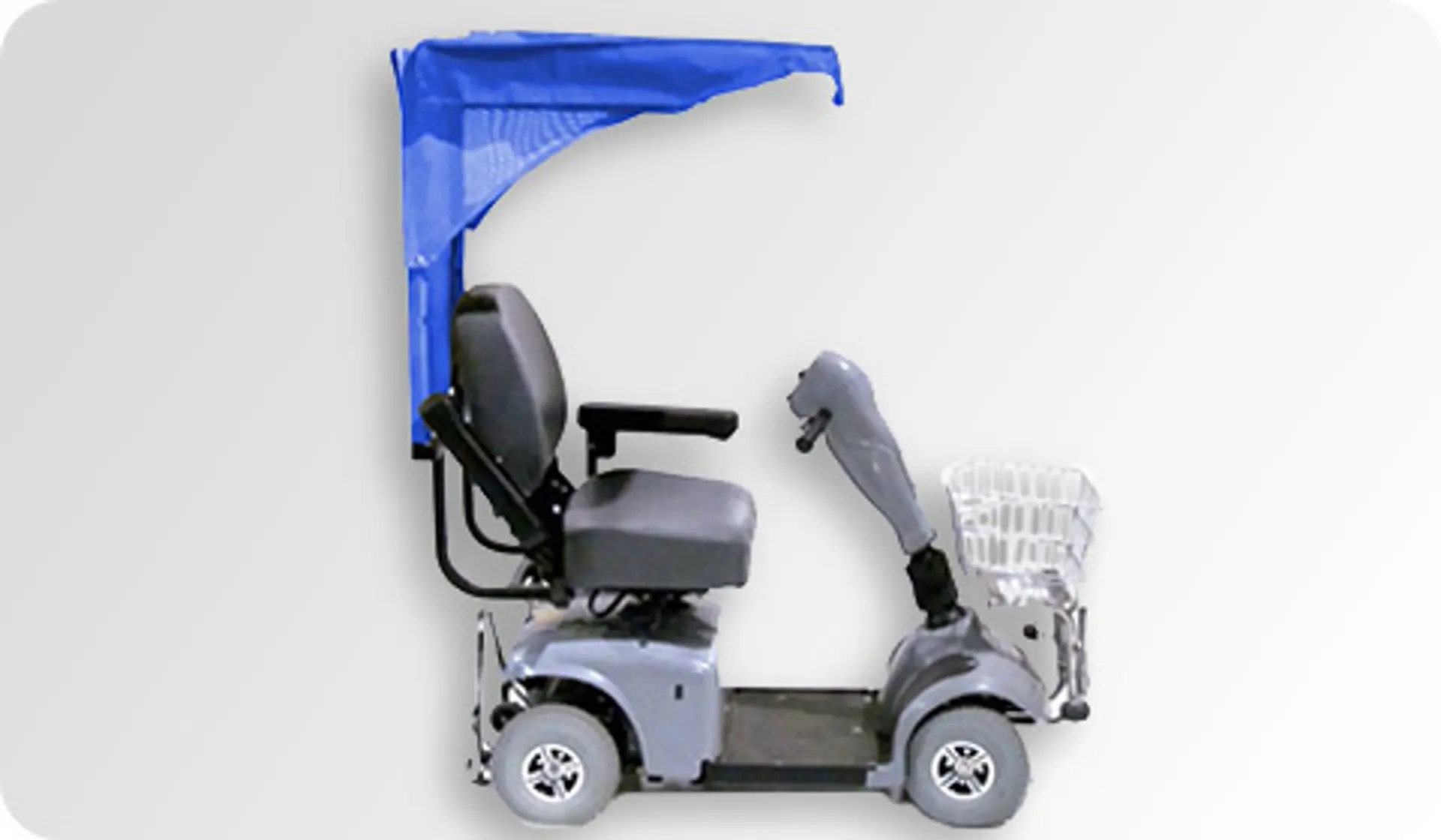 Electric Wheelchair with Canopy background image